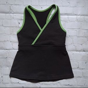 Lululemon • Green & Black Tank Top 💚